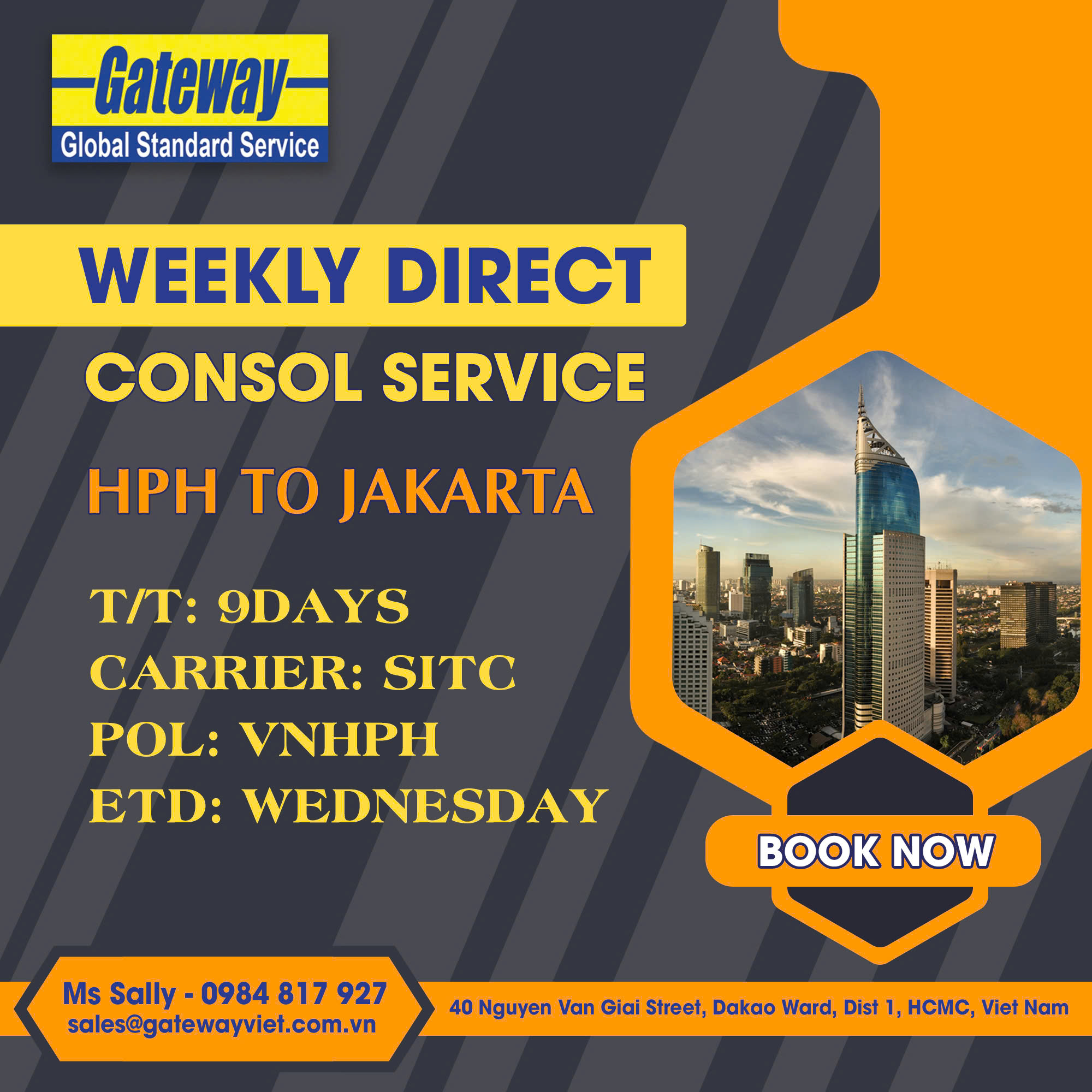 GATEWAY BIG PROMOTION IN JAN FROM HPH TO JAKARTA