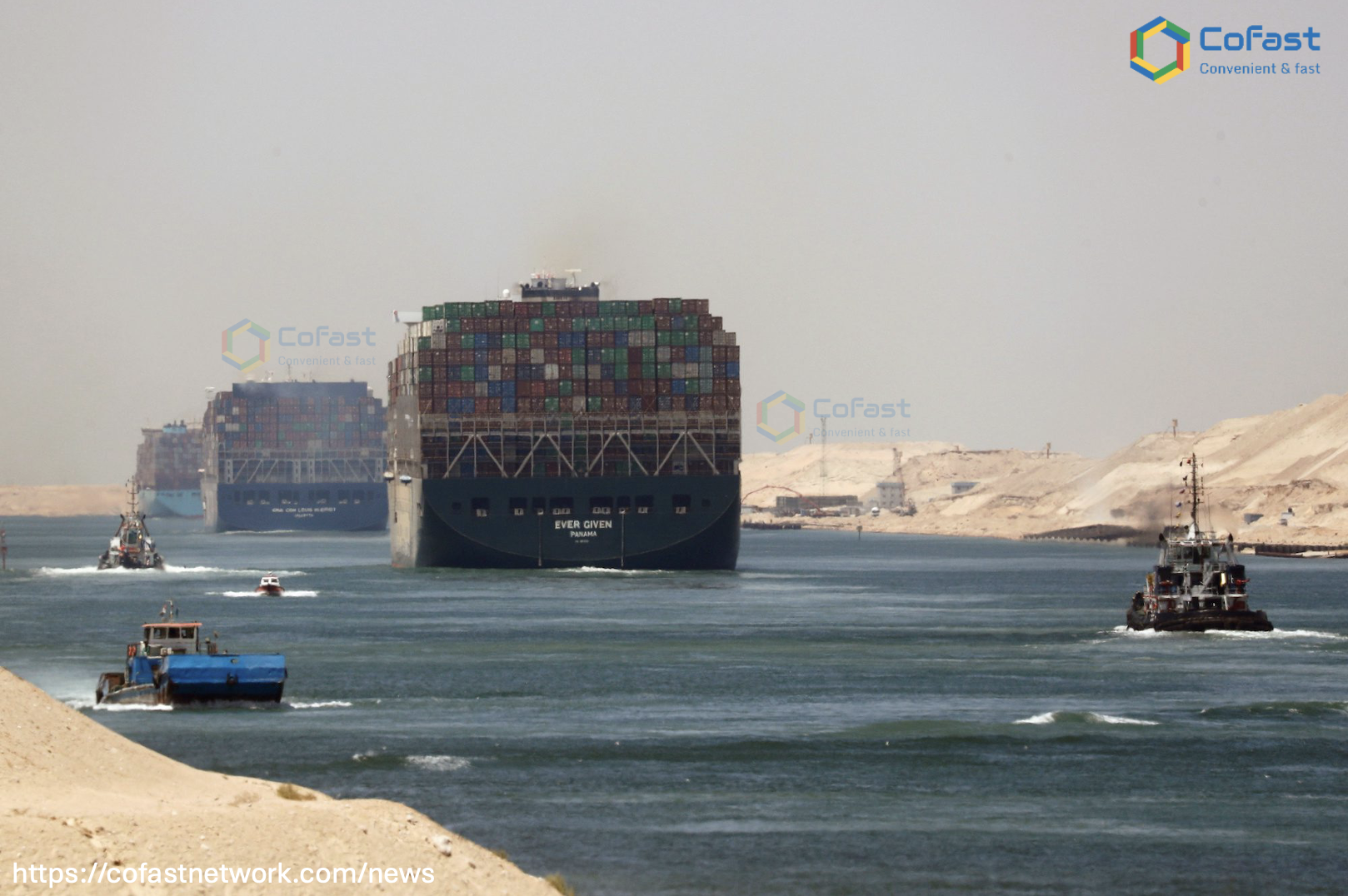 Kênh đào Suez kỳ vọng phục hồi năm 2025 giữa tiến trình hòa bình Trung Đông Kênh đào Suez kỳ vọng phục hồi năm 2025 giữa tiến trình hòa bình Trung Đông