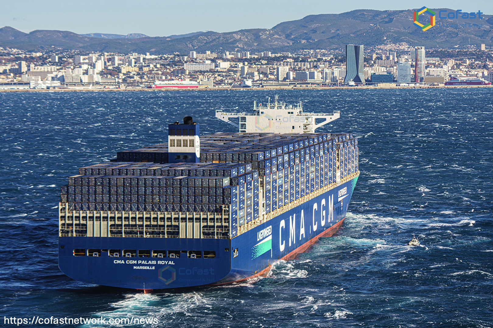 CMA CGM Cập nhật FAK Rates tuyến Châu Á – Địa Trung Hải & Bắc Phi: giá cước điều chỉnh tăng tại Adriatic và Black Sea