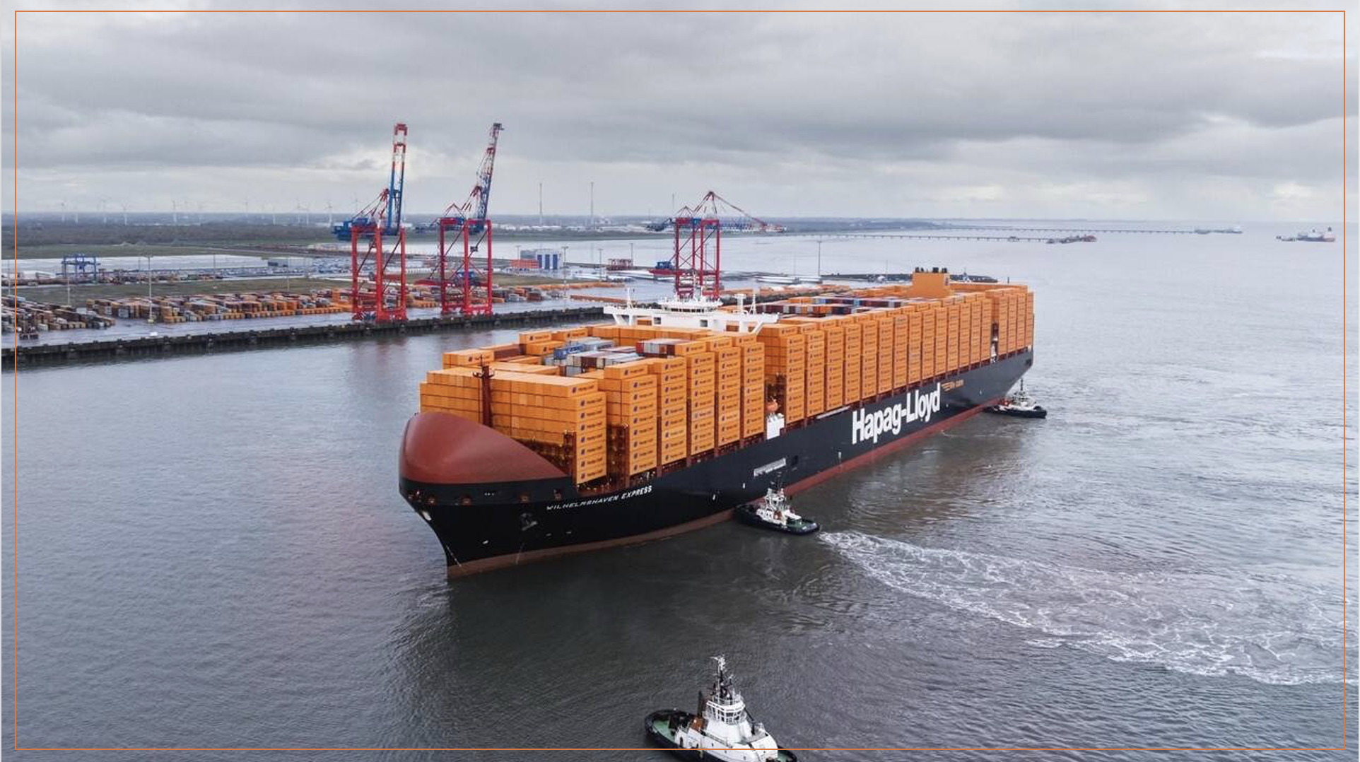 Hapag-Lloyd names the “Wilhelmshaven Express”: Completion of 24,000 TEU newbuild program
