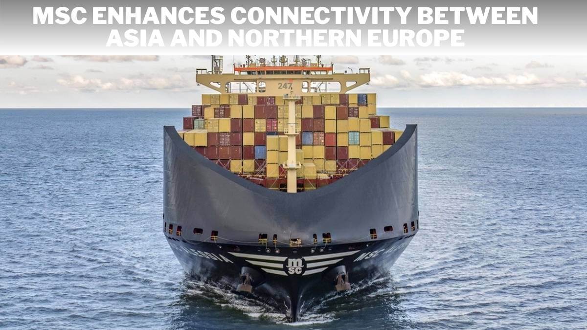 MSC điều chỉnh tuyến Á – Bắc Âu từ cuối tháng 04-2026